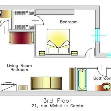Unit 007 Marais Pompidou Παρίσι